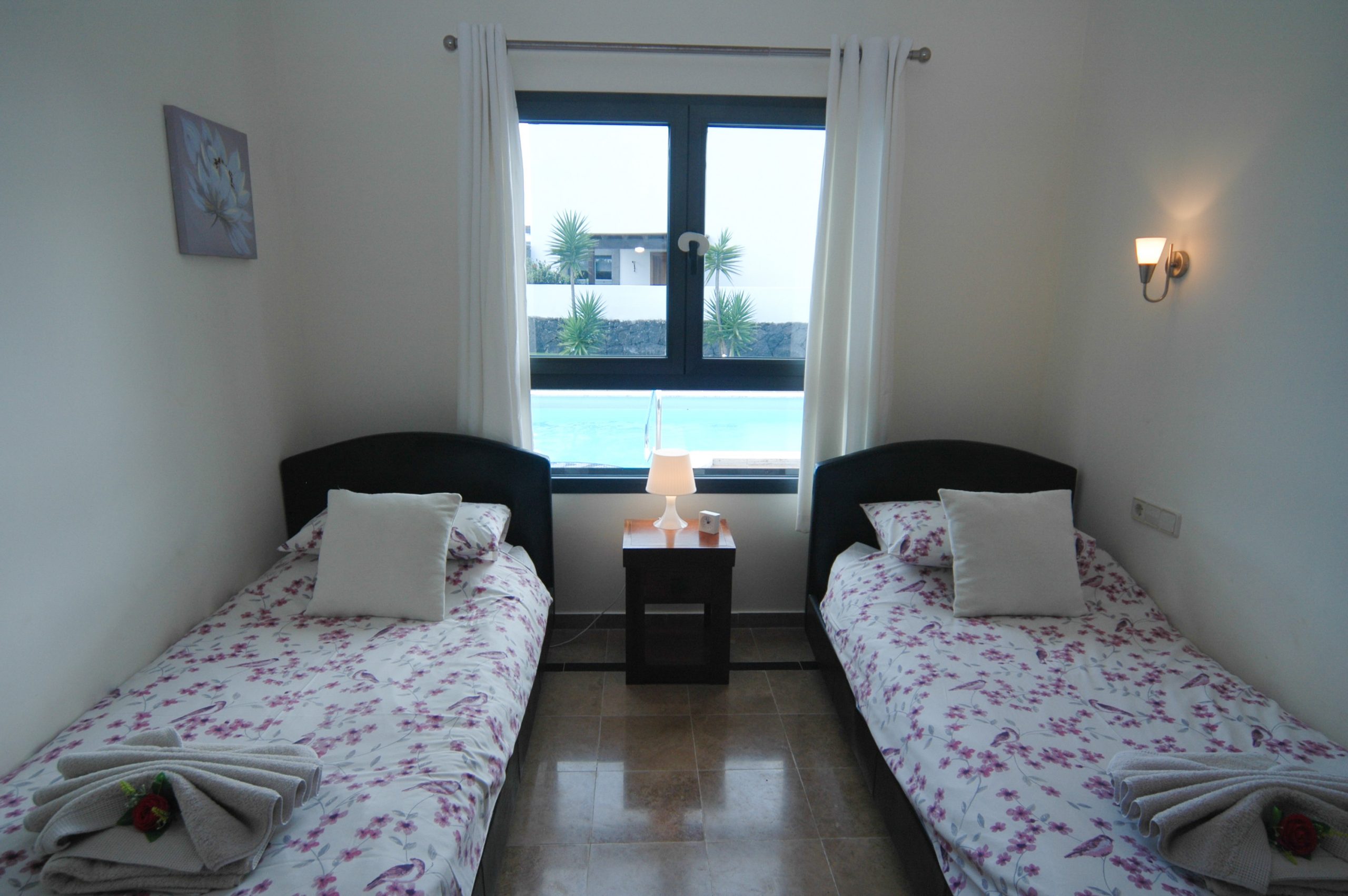 Villa_LVC338912 - Playa Blanca Villa twin bedroom with air conditioning
