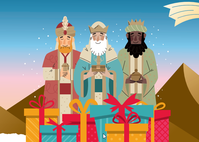 The Three Kings are on their way