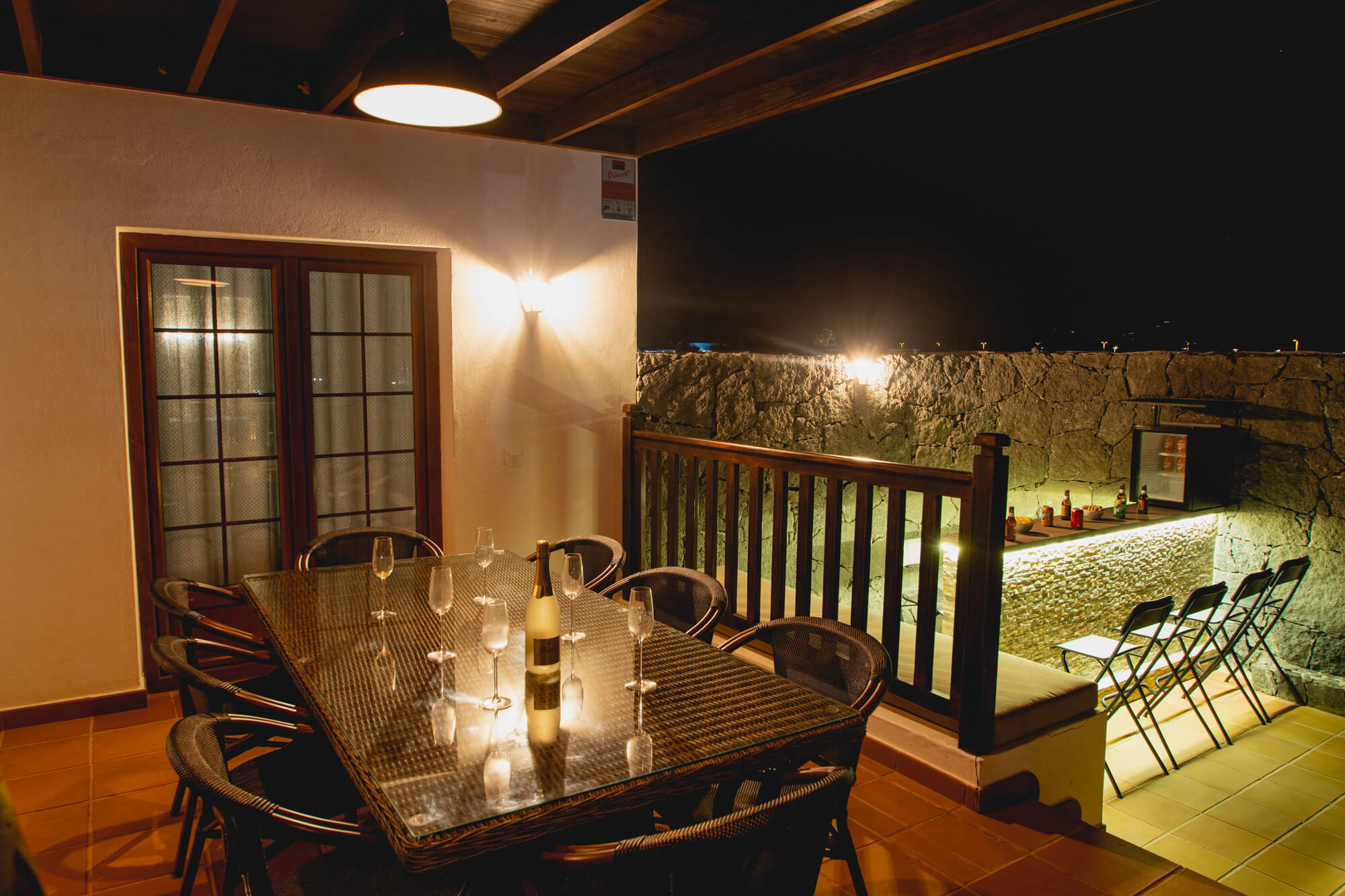 LVC128965 terrace at night