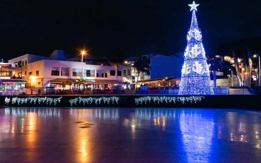 Lanzarote Christmas lights