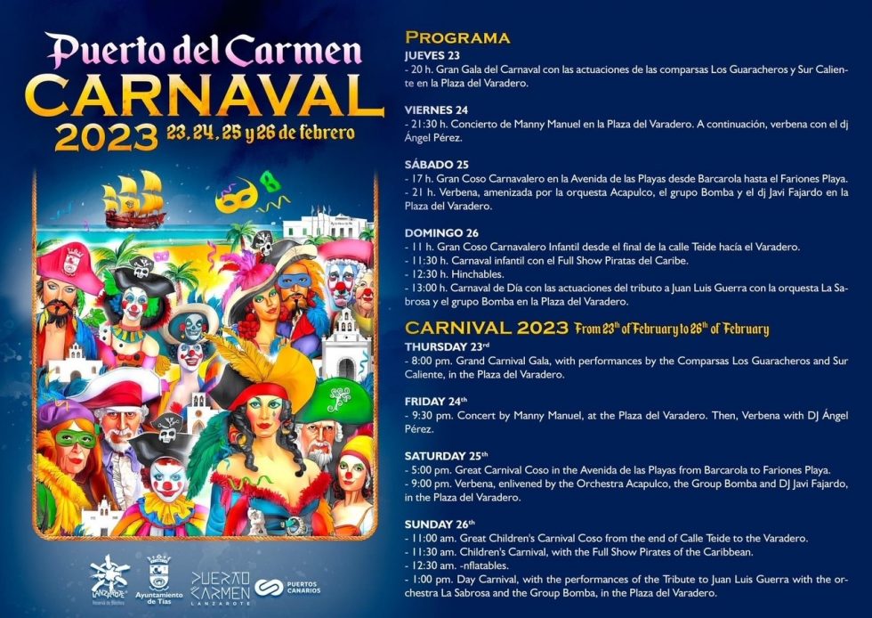 Puerto del Carmen Carnival is back! Lanzarote Villa Choice